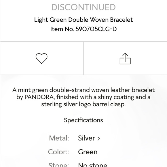 Pandora Light Green Double Leather - Picture 2 of 6